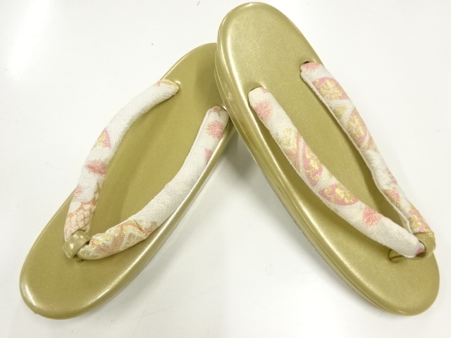JAPANESE KIMONO / JAPANESE-STYLE ZORI (SIZE L)